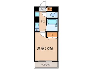 ＳＫハイツ黒川の物件間取画像